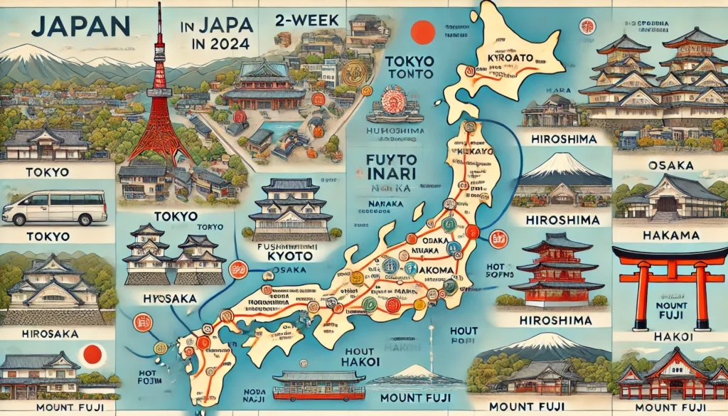 2 Weeks in Japan Itinerary 2024